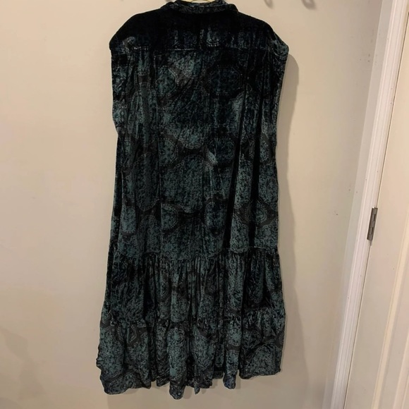 NWT Free People On My Mind Velvet Maxi Top - Picture 10 of 13